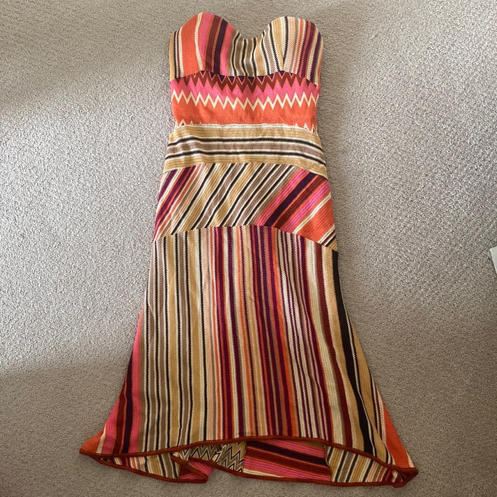 Missoni strapless midi dress